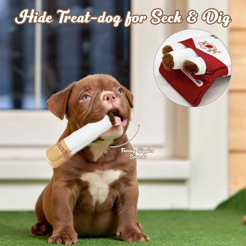 Funny Interactive Giggle Sound Plush Dog Toys