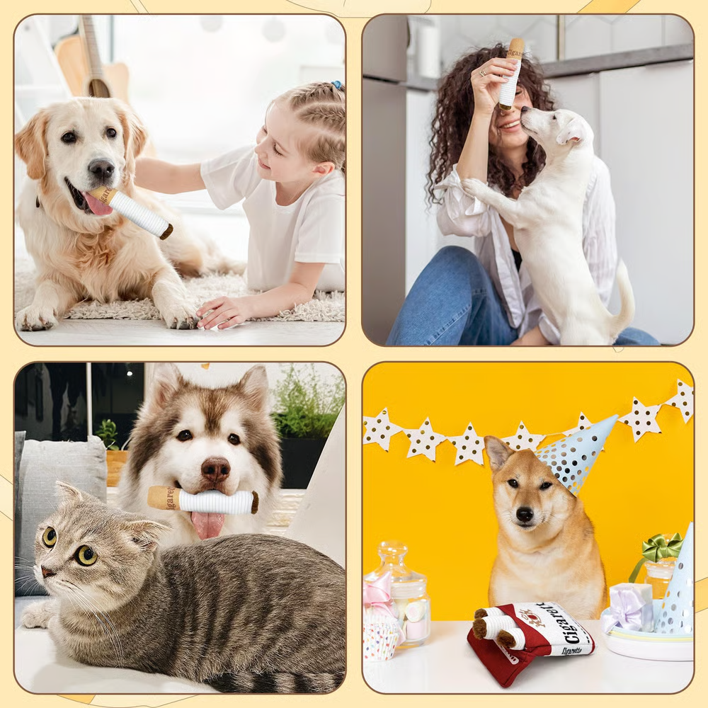 Funny Interactive Giggle Sound Plush Dog Toys