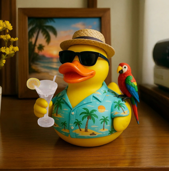 J Buffett Memorial Duck