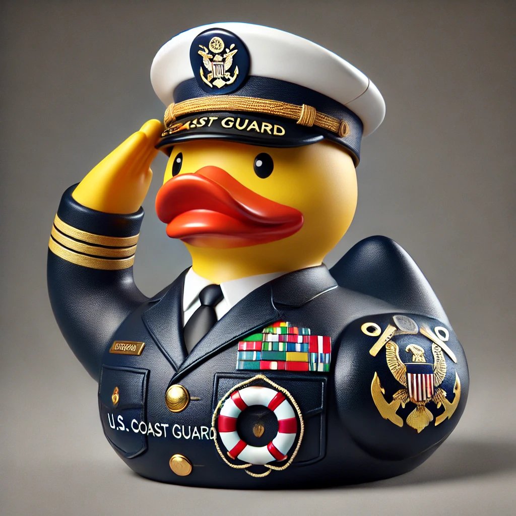Handmade Veteran Tribute Duck - 100% Made in the USA