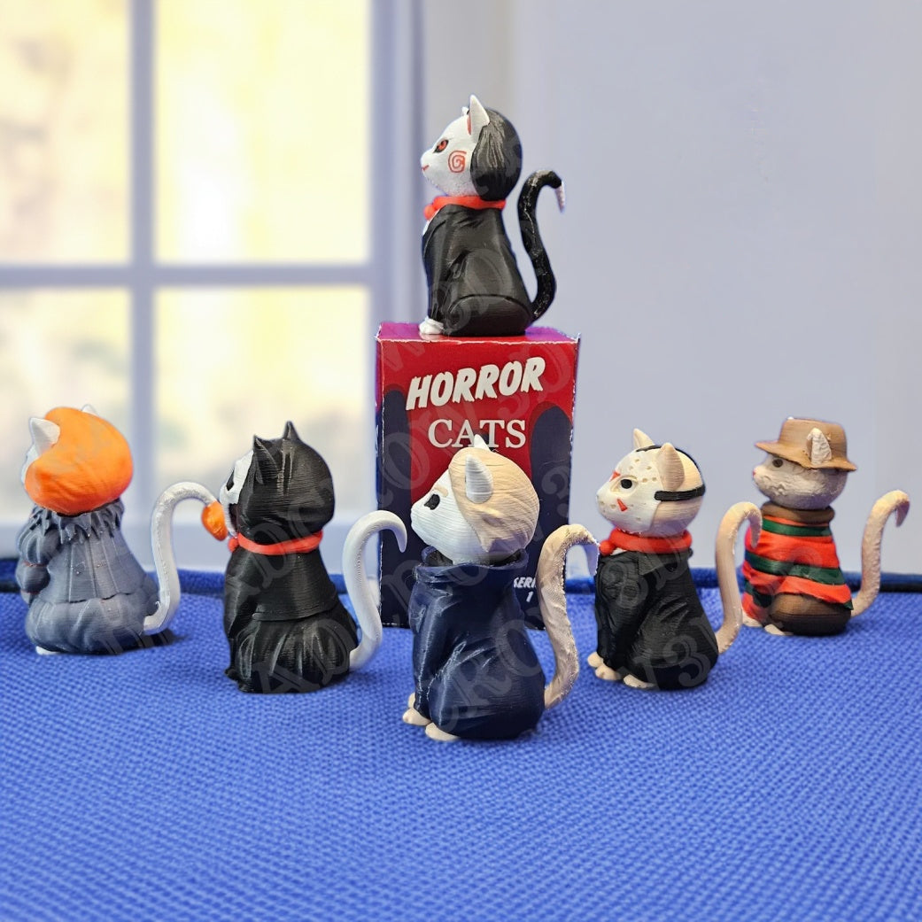 đ„Last Day 50% OFFđ„Horror Character Cat Flgurine