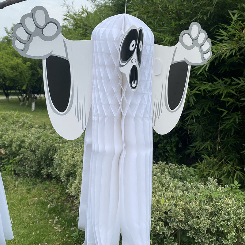 π» Spooky Ghost Paper Decoration