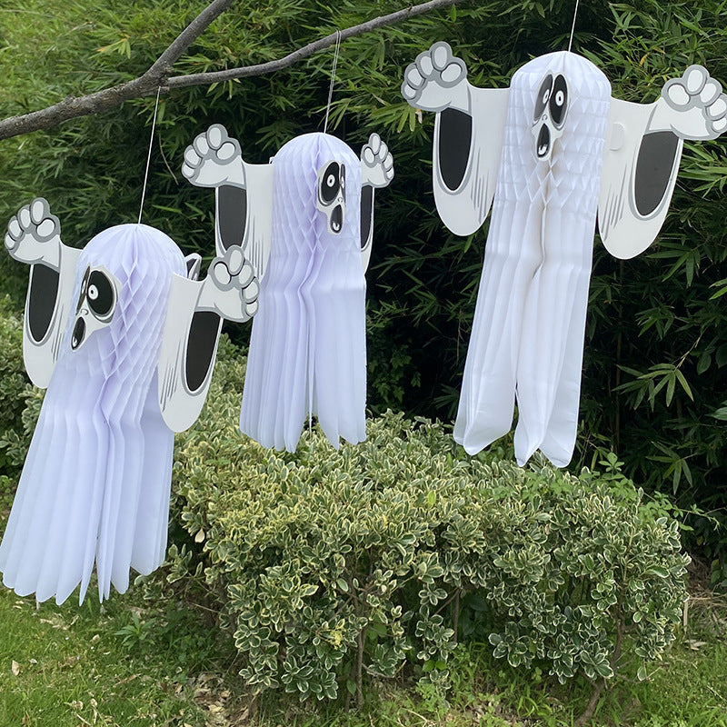 π» Spooky Ghost Paper Decoration