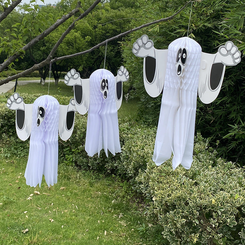 π» Spooky Ghost Paper Decoration