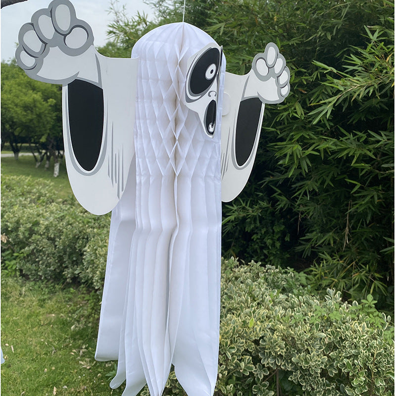 π» Spooky Ghost Paper Decoration