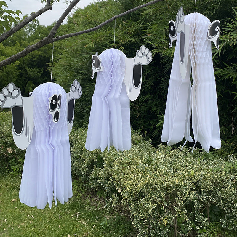π» Spooky Ghost Paper Decoration
