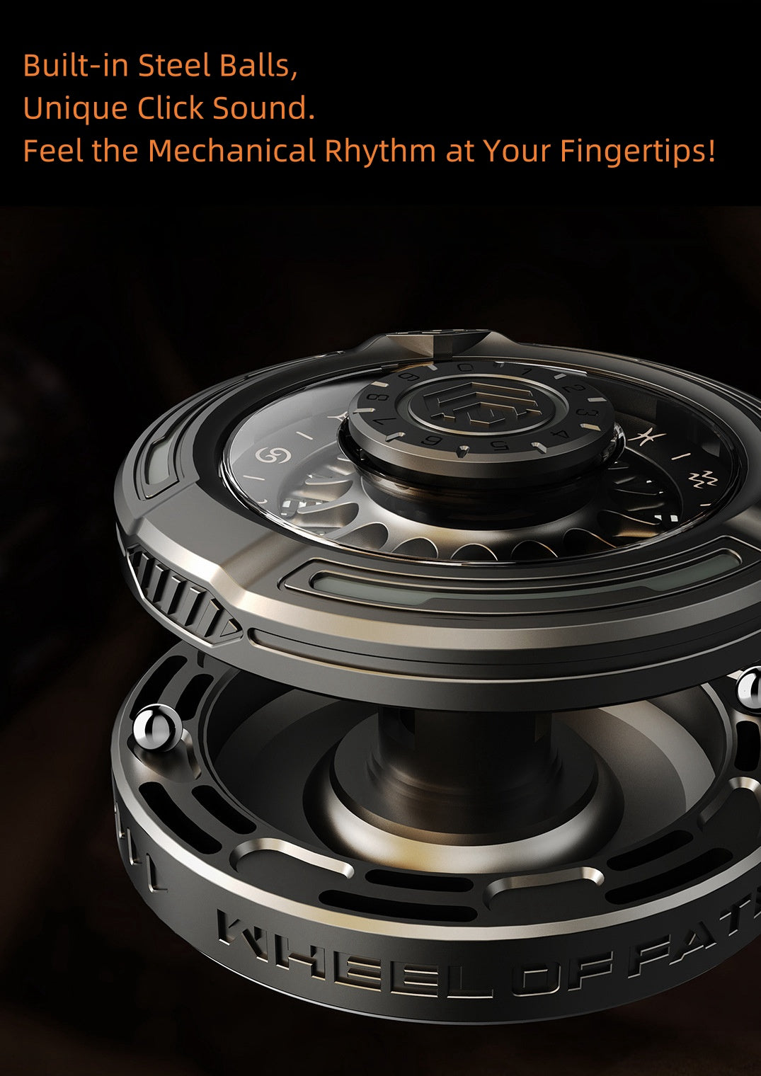 HURRY UP! Discount ending Soon! Premium Roulette Desk EDC Fidget Spinner Stress Relief Finger spinner