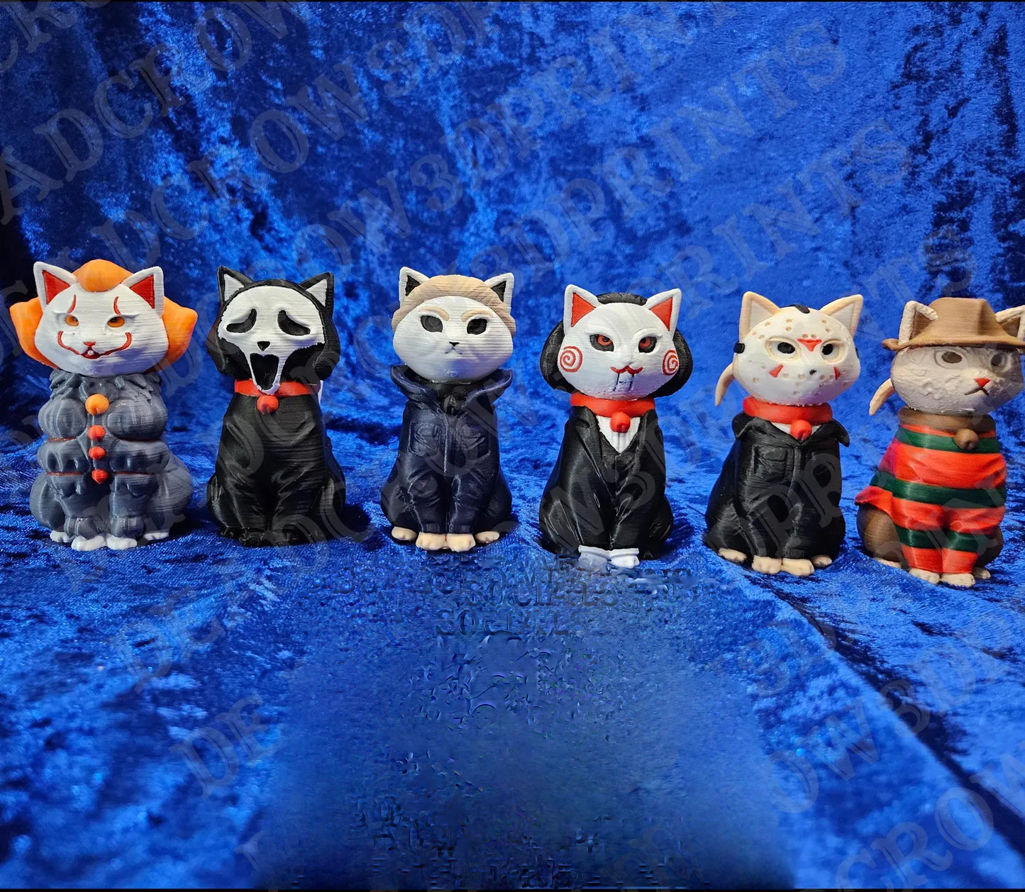 đ„Last Day 50% OFFđ„Horror Character Cat Flgurine