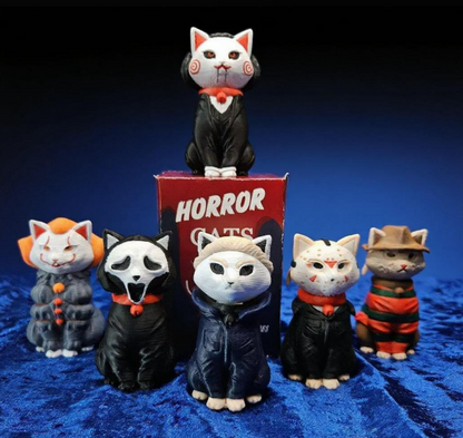 🔥Last Day 50% OFF🔥Horror Character Cat Flgurine