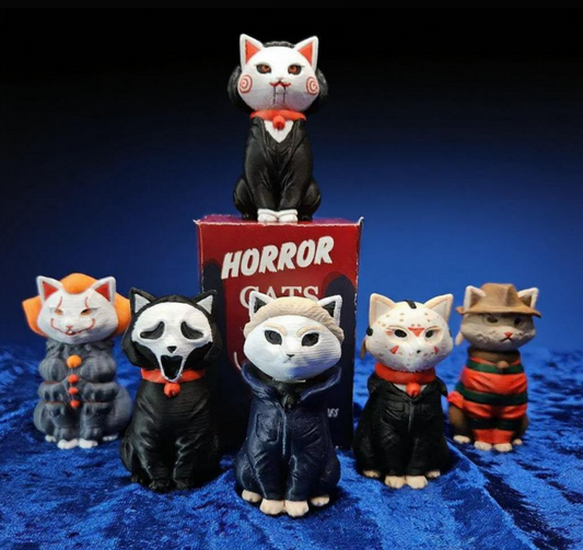 🔥Last Day 50% OFF🔥Horror Character Cat Flgurine