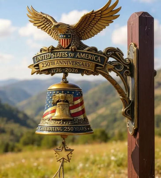 United States 250th Anniversary Wall Bell Doorbell