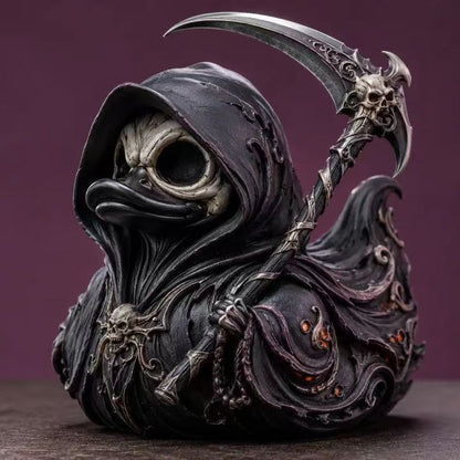 Grim Reaper Gothic Collectible Duck