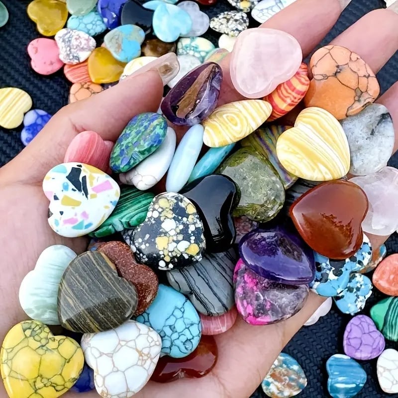 🌹Last day 49% Discount ❤️ Heart-shaped crystal (30 pieces)