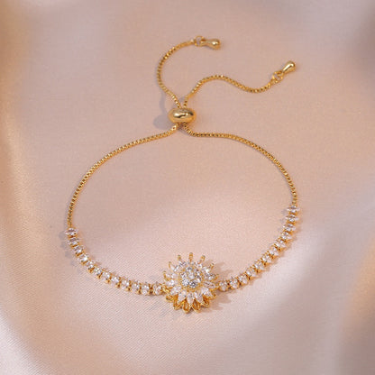Spinning SunflowerNecklace - Bee Conservation Collection