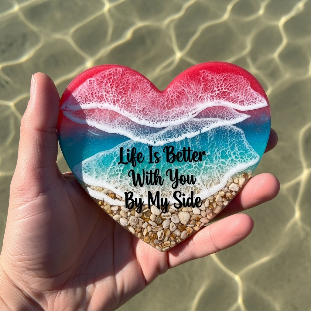🌊💖Ocean Pocket Heart