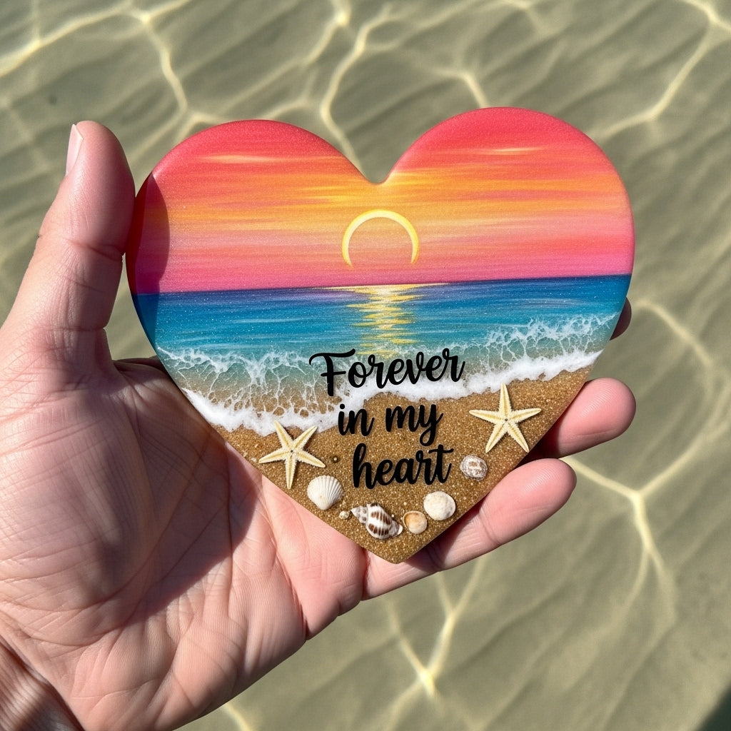 🌊💖Ocean Pocket Heart