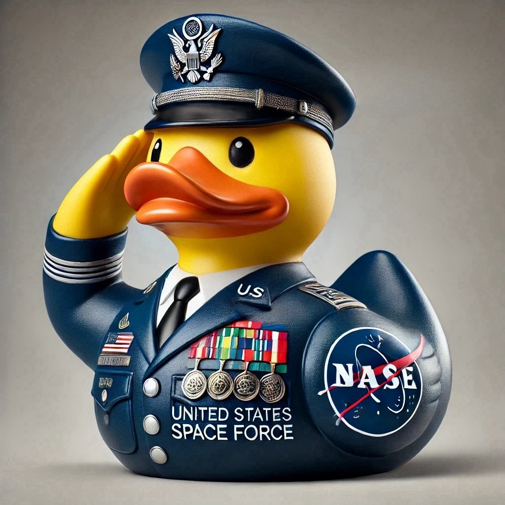 Handmade Veteran Tribute Duck - 100% Made in the USA