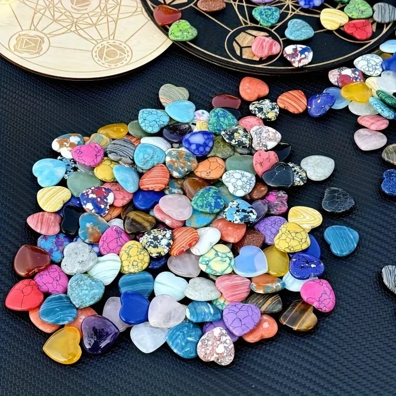 🌹Last day 49% Discount ❤️ Heart-shaped crystal (30 pieces)