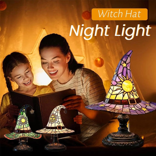🏠👻Witch Hat Night Light
