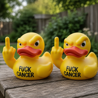 Bold & Unfiltered Anti-Cancer Rubber Duck