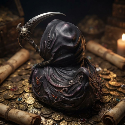 Grim Reaper Gothic Collectible Duck