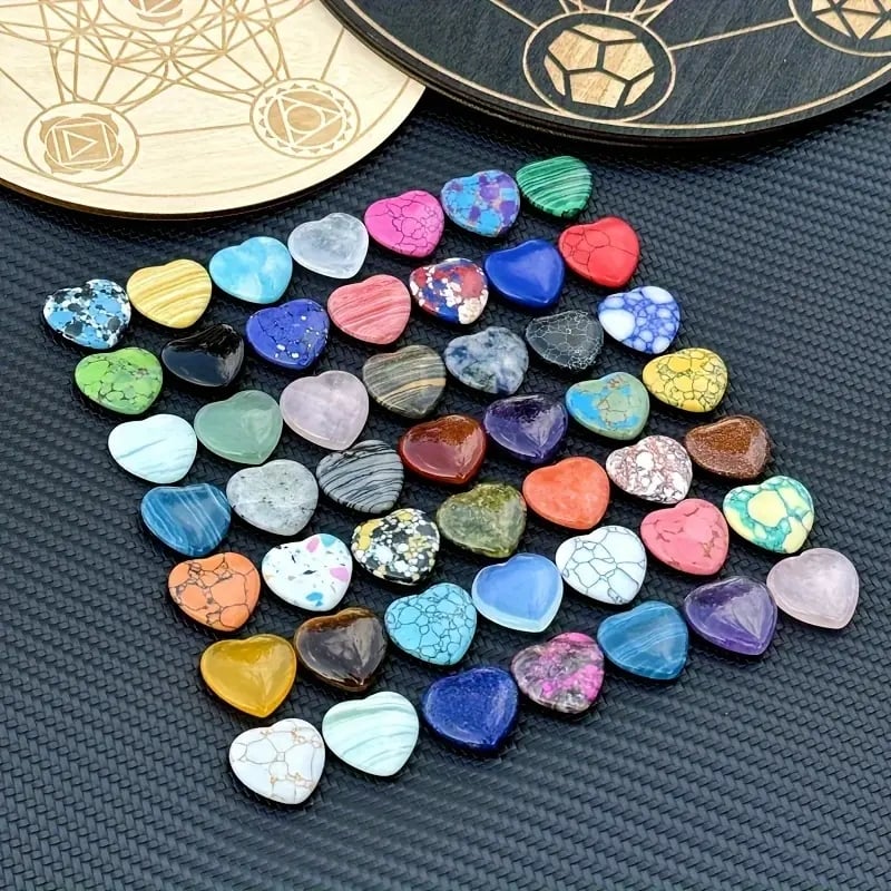 🌹Last day 49% Discount ❤️ Heart-shaped crystal (30 pieces)